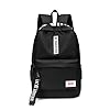 FANDARE Unisex Rugzak Schoolrugzakken Schooltassen Heren Dames Schulrucksack Schulranzen voor 15.6 inch Laptop reizen Schooltas Daypacks Polyester Zwart