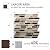 Vamos Tile 12" x 12" Peel and Stick Self Adhesive Kitchen Backsplash, Stick On Tile Backsplash for Kitchen & Bathroom(10 Sheets)