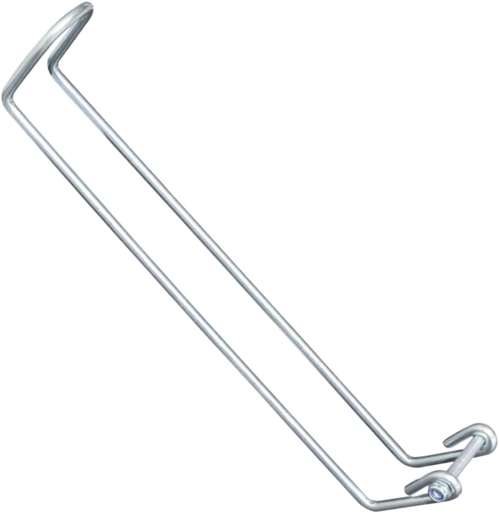 Over Throw Wire Arm Top Gate Latch，Suitable for Residential Door Frames Made of 1-1/8 "Outside Diameter and 1-3/8" Outside Diameter Pipe