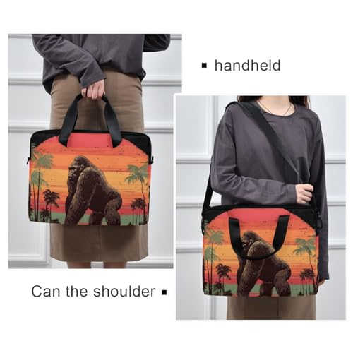 Bolso Vintage para Laptop con Multi-Bolsillos 13-16 pulg miniatura 2