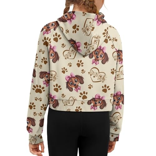 Girls Sweatshirt Quarter-Zip Hoodies Jacket for Kid Graphic Hoodies Cropped Top Sweater for Workout Hiking Camping2