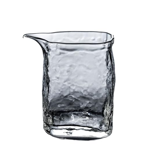 Pichet à thé Kungfu en verre martelé premium, service de partage japonais