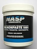 NASP Silikonpaste Silikonfett Montagemittel Schmierfett transparent 500gr Dose - Made in Germany