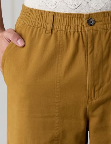 Image of Amazon Brand - Symbol Men Relaxed Casual Trouser (Fully Elasticated Waistband | 100% Cotton | Pants)