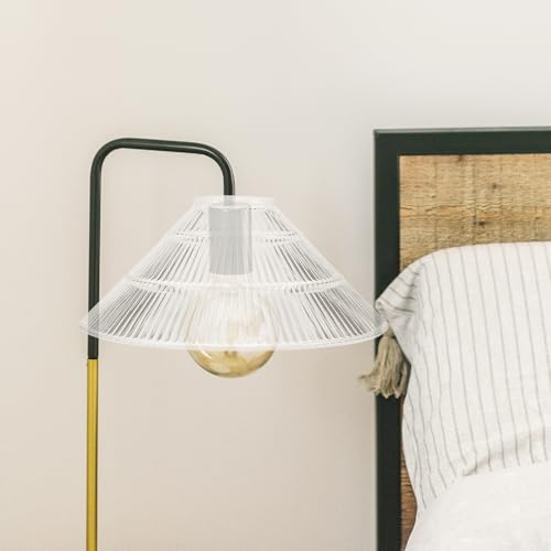 Image of Pendant Light Shade Glass Replacement Lampshade 7.87 X 7.87 X 3.34 in Hanging Lamp Shade with Creative Modern Texture Decorative Cover for Chandelier Home Office Restaurant