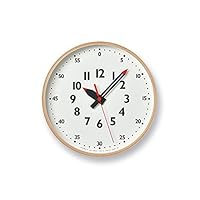 Amazon.co.jp: レムノス 掛け時計 ふんぷんクロック Mサイズ アナログ