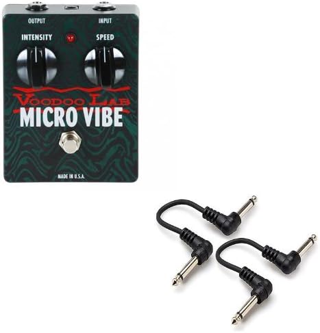 VOODOO LAB Micro Vibe 1968-UniVibe Effect Pedal w/ 2x 6" Patch Cables