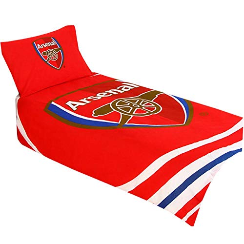 Arsenal FC - Parure de lit (Taille Unique) (Rouge)