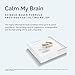 BRAINMD Dr Amen Calm My Brain - 90 Vegan Capsules - Fast-Acting Formula with Magnesium, Ashwagandha & L-Theanine - 30 Servings