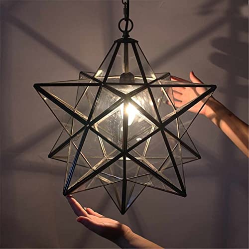 Lámpara colgante de cristal moderna decoración lámpara de araña 7