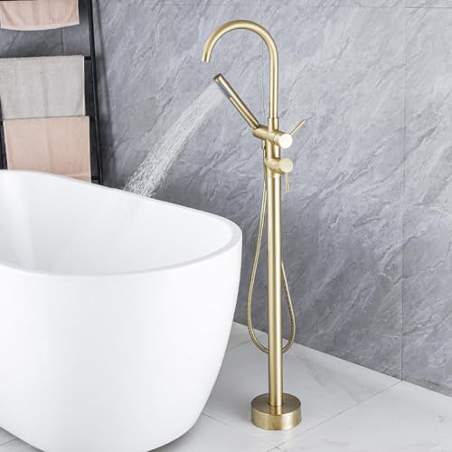 Robinet de baignoire rotatif noir pour spa et maison moderne - 3