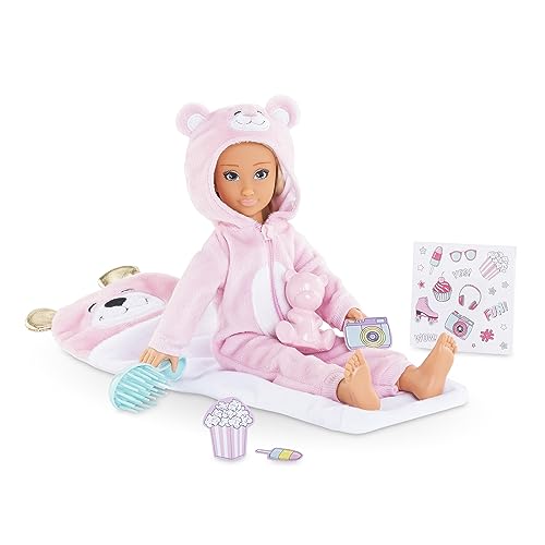 Coffret Poupée mannequin COROLLE GIRLS Valentine Pyjama Party - vue 7