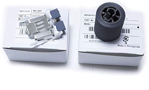 SLonParts PA03586-0001 PA03586-0002 Pickup Roller Separation Pad Compatible with Fujitsu S1500 S1500M fi-6110 N1800