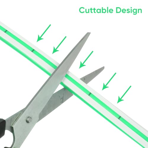 Tira LED flexible 5m con enchufe US color verde miniatura 7
