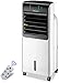 Przenośny klimatyzacja chłodnica powietrza z funkcją oczyszczania powietrza 4-in-1 Wentylator nawilżający z pilotem 800m³ / h 110W Oscylacja 1-8H Timer