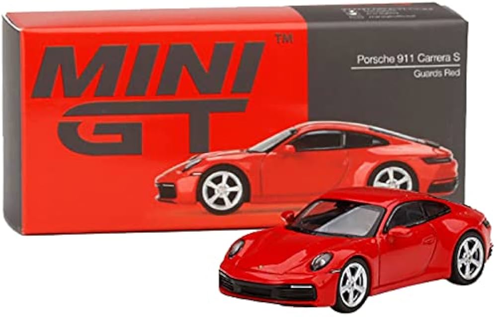 ミニカー MINI GT Porsche 911 Carrera S Guards Red s-l400.jpg
