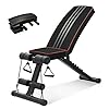Hirix Adjustable Weight Bench, Utility Weight Benches for Full Body Workout, 7 Backrest Foldable Incline/Decline Bench Press 300 lbs for Home Gym