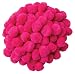 Creativity Street Pom Pons 100-Piece x 1" Hot Pink