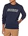 Produktbild GUESS Herren Boniface Solid Crew Neck Sweatshirt, Seidenblau, Small