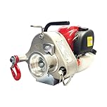 Portable Winch PCW3000-A Gas-Powered Capstan Winch with Accessories - 1600 lbs Pulling Capacity Winch, Honda GX-35 Engine Portable Gas Winch For Hunting, Logging, and Towing