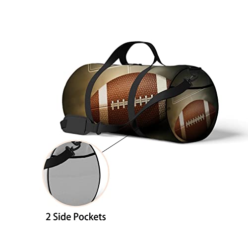 Bvogos Travel Gym Bag American Football Duffel Bag Overnight Sports Tote Weekender Carry On Bags For Women Men #TOP3