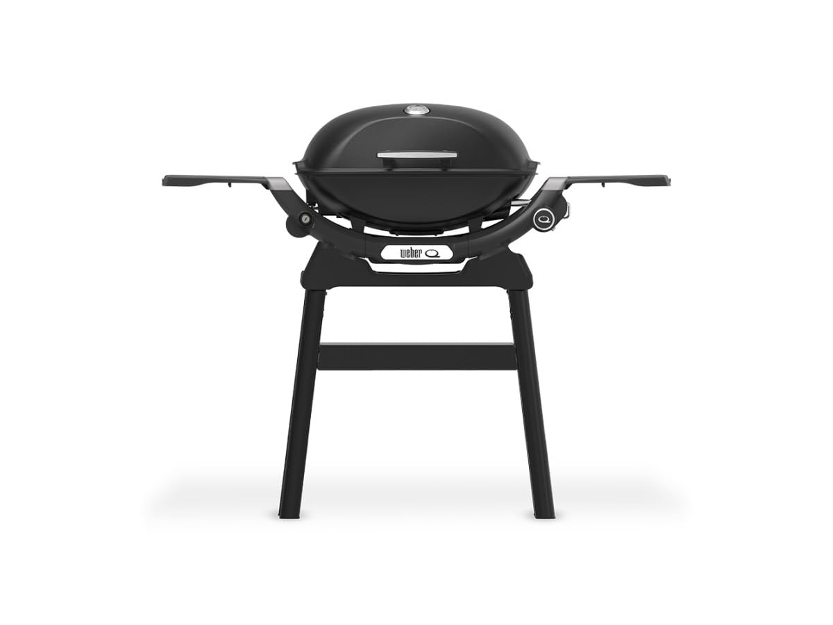 Barbacoa de gas Weber Q 2200 Negro, sobre pie, potencia 4110 W