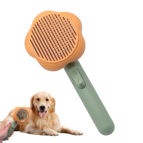 Evita nudos con cepillo para gatos para pelo largo o corto y perros en casa
