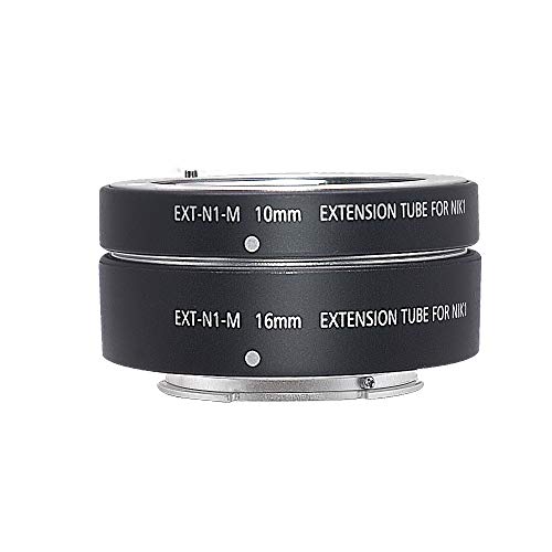 Mcoplus Auto Macro Focus EXT-N1 AF Extension Tube Ring Adapter Set for Nikon 1 Mount Lens Camera J1 J2 J3 V1 V2