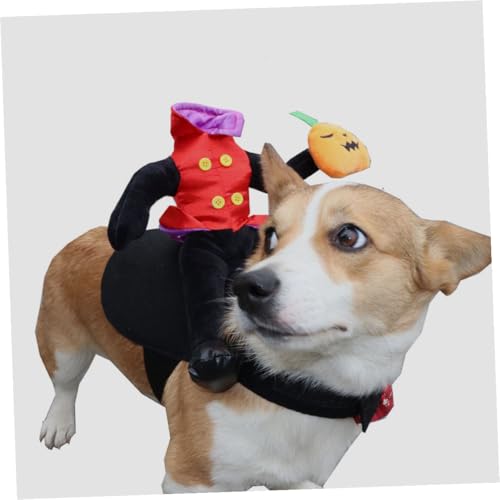 Disfraz de Calabaza Halloween ERINGOGO Talla S para Perros miniatura 6