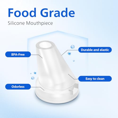 Image of PHILIPS Water Bottle Mouthpiece Replacement for Everyday Gozero Water Bottle, 3 PCS BPA-Free Food Grade Silicone Bite Valve Replacement Parts for Tritan Plastic Bottles and Insulated Bottles