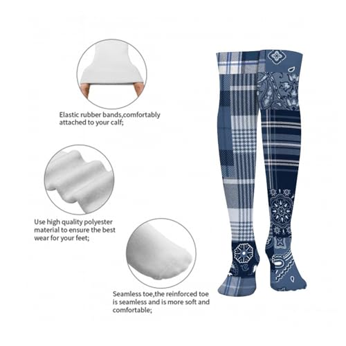 Soft Winter Boot Socks Unisex Long Boot Stockings Over Knee Socks2