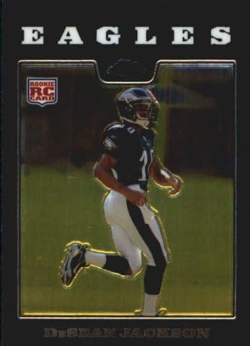 2008 Topps Chrome Football Rookie Card #TC198 DeSean Jackson