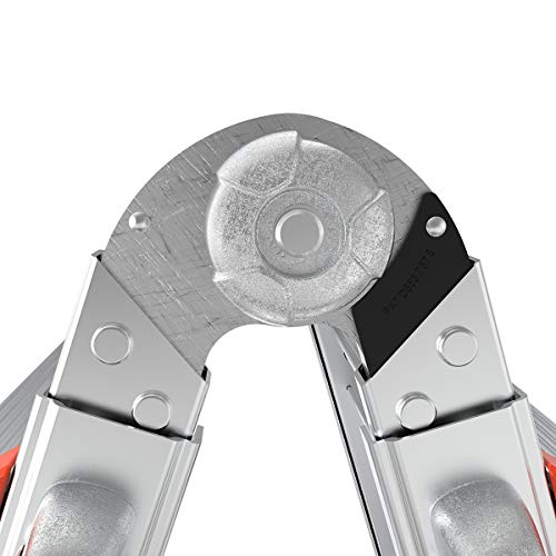 Little Giant Ladders, Revolution with Ratchet Levelers, M26, 26 ft, Multi-Position Ladder, Ratchet leg levelers, Aluminum, Type 1A, 300 lbs weight rating (12026-801)