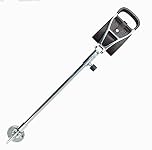 Adjustable Walking Seat Shooting Stick with Black Leather Seat