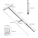 TIRYIUOU Soil Sample Probe, 36 Inch Soil Probe Rod, Ground Probe Rod, My Soil Test Kit, Stainless Steel Soil Sampler Tool for Soil Sampling, Gardening