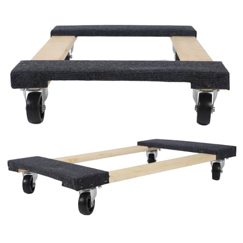 Plataforma móvil de transporte para muebles con marco inoxidable duradero 5