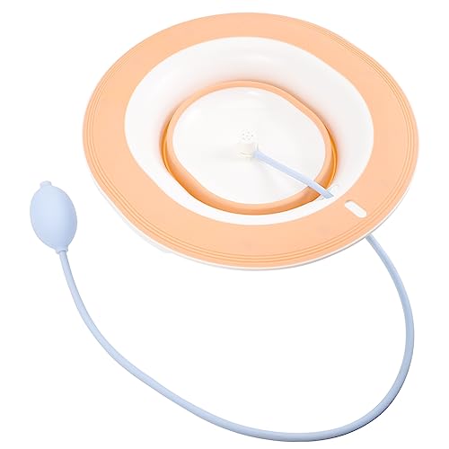 Healeved 洗面器 ポータブル 便器 プラスチック 洗面器 洗面器 家 アクセサリー 用 ホーム 女性 アクセサリー 術後 ケア 洗面器 座る 洗面台 高齢者 座る 風呂 洗面器 女性 供給