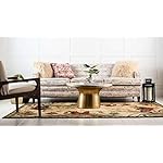 Unique Loom Barnyard Collection Area Rug - Farm (5' 1" x 8' Rectangle, Cream/ Black) - Image 3