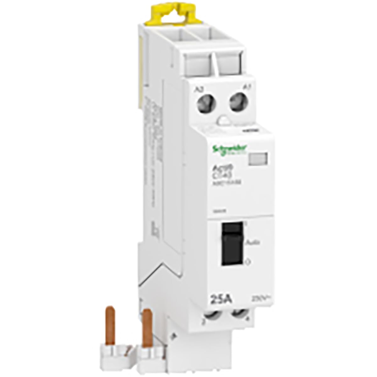 Contacteur CT iC40 2P 25A automatisme et commande manuelle pour pompe de piscine