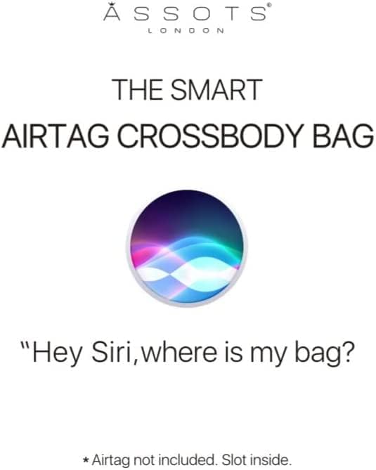 Miniatura 8 de ASSOTS Bolso bandolera grande de cuero genuino con múltiples bolsillos y correa ajustable para iPad Pro de 11 pulgadas