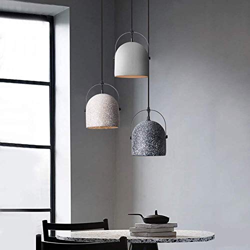 Lustre ciment E27 : la solution d'éclairage industriel pour valoriser un intérieur terne - 5