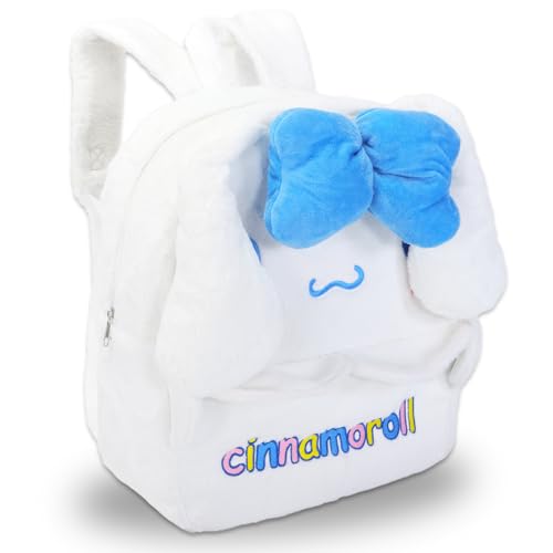 Cinamoroll Plush Backpack Set - Bundle with 15" Cinamoroll Plushie Backpack Doll, Tattoos, Stickers, More | Sanrio Gifts for Girls, Kids2