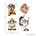 Paw Patrol Puppy Faces Wall Decals - Chase Marshall Rubble Skye Vinyl Wall Sticker Bedroom Decorations - Paw Patrol Room Decor Peel and Stick