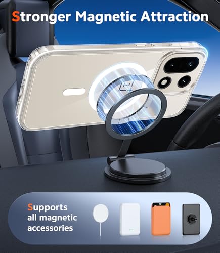 Image of FNTCASE for Oneplus 15 Case Clear: One Plus 15 Phone Cases with Screen Protector Slim Anti Yellowing Military Grade Drop Protection Rugged Shockproof Protective Transparent Cell Cover (Clear)