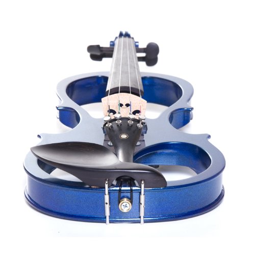 Amazon | Cecilio 4/4 CEVN-1BL Solid Wood Electric/Silent Violin