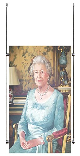 A1 Portrait 6MM Rod Display Acrylic Poster Holder Retail Shop Window Signs display panels (1 Pocket)