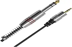 Performance Sound Cabo P2+P10 Fitz - P2 Estéreo + P10 Estéreo Plug Metal - 10M