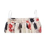 Kingfancy Women's Pleated Skirt Chiffon Elastic Waist A-Line Midi Length Skirt - Image 4