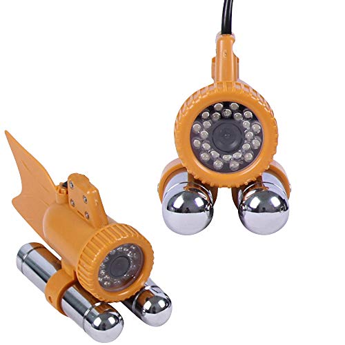 Vanxse Underwater Fishing Camera Hd Ccd 1000Tvl 24Pcs White Led 100 Degree View Fish Finder Video Camera (30Meters Cable) #TOP3