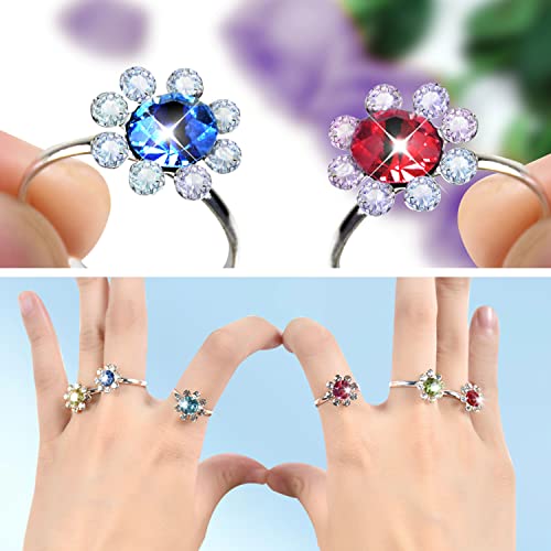 Tuko 36Pcs Princess Pretend Jewellery Sets, Fake Rings Toy For Girls Gift #TOP3